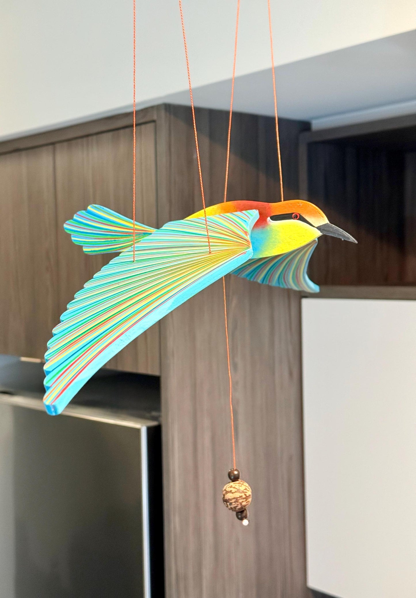 European Bee-eater Flying Mobile