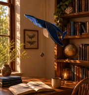 Blue Whale Flying Mobile