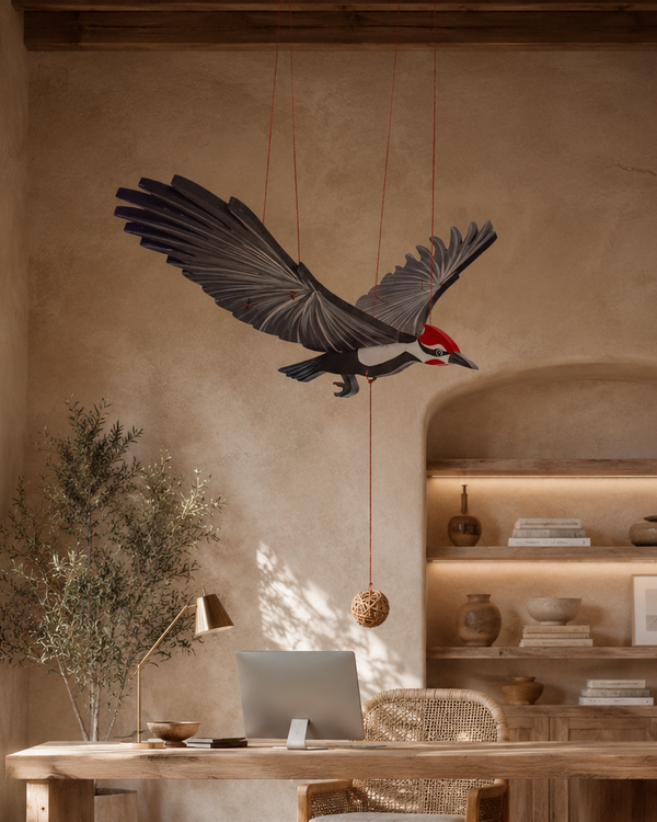 Woodpecker Flying Mobile