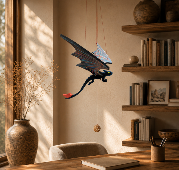 Black Dragon Flying Mobile