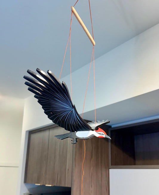 Woodpecker Flying Mobile