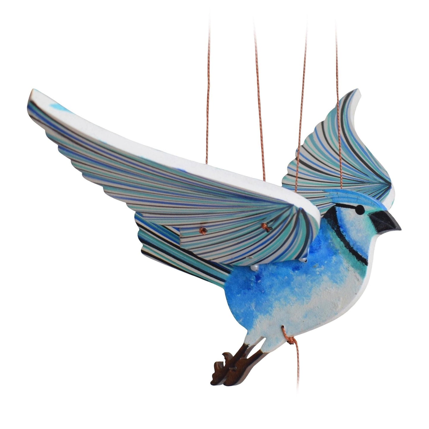 Blue Jay Flying Mobile