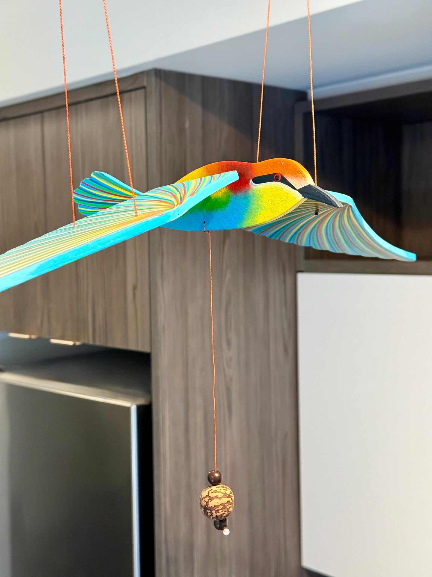 European Bee-eater Flying Mobile