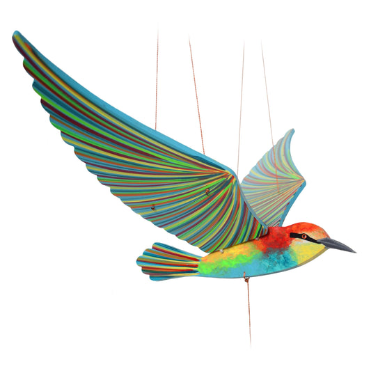 European Bee-eater Flying Mobile