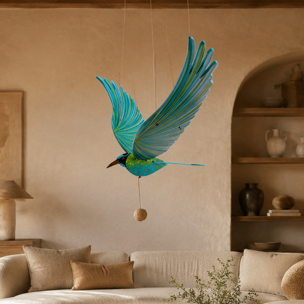 Amazonian Momotus Flying Mobile