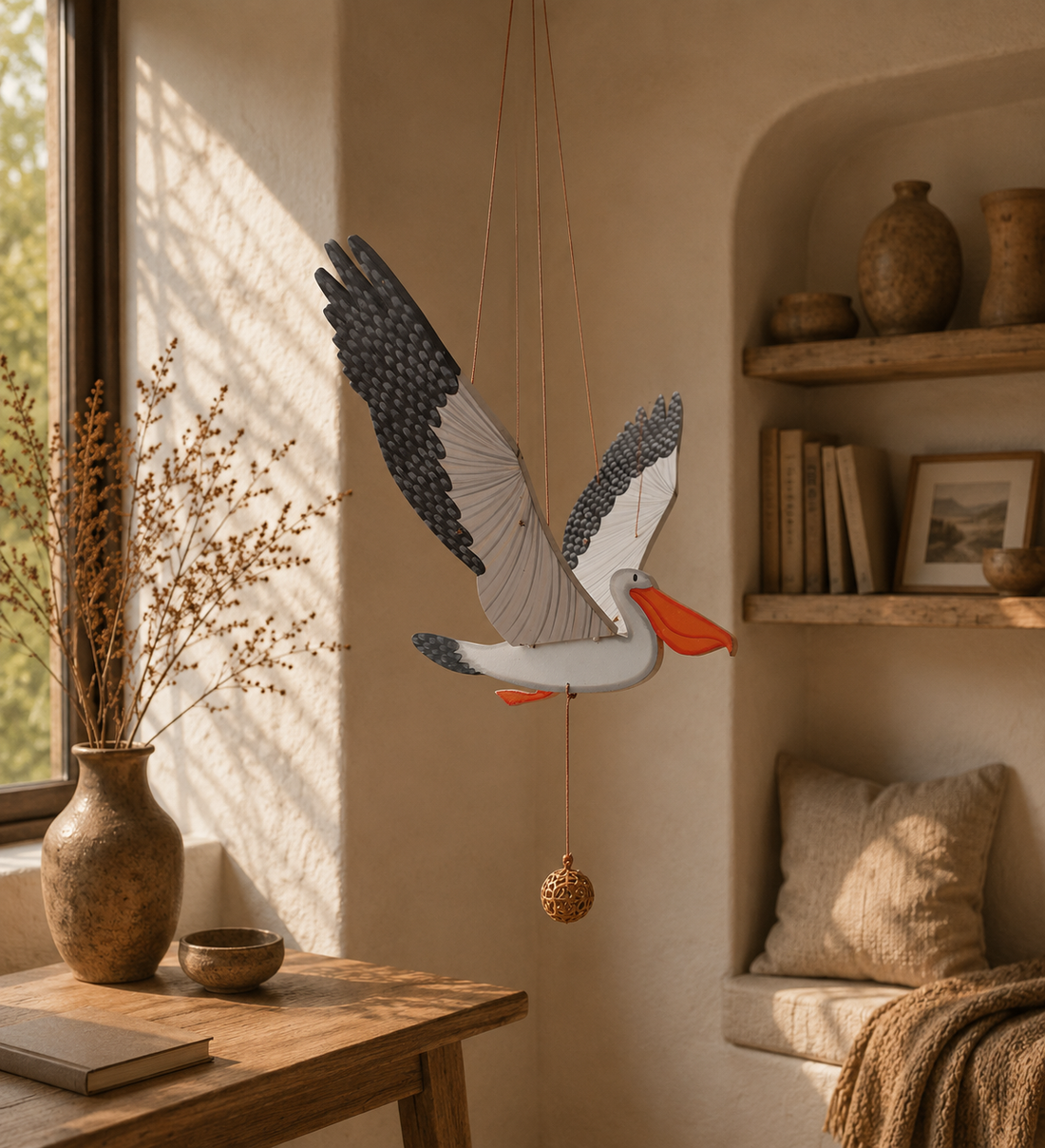 Pelican Flying Mobile