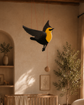 Saffron Yellow Flying Mobile